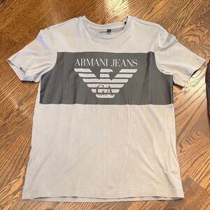 Armani Jeans Light Gray T-Shirt boys